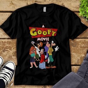Disney A Goofy Movie Group Shot Logo Unisex Tee Adult T-shirt Kid Shirt